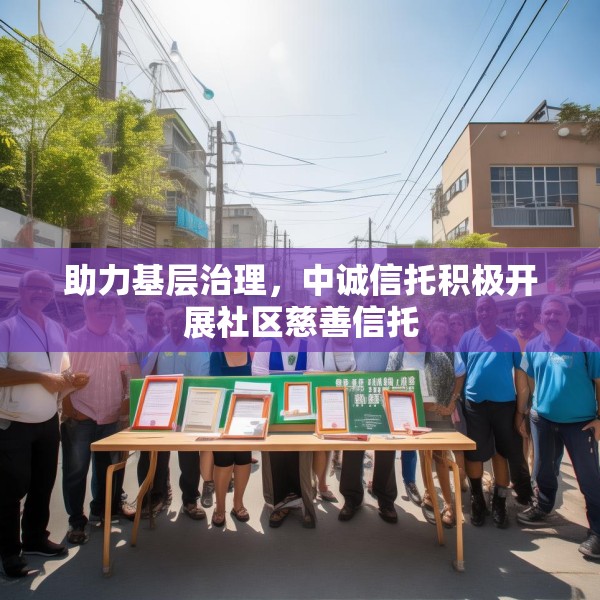 助力基层治理，中诚信托积极开展社区慈善信托