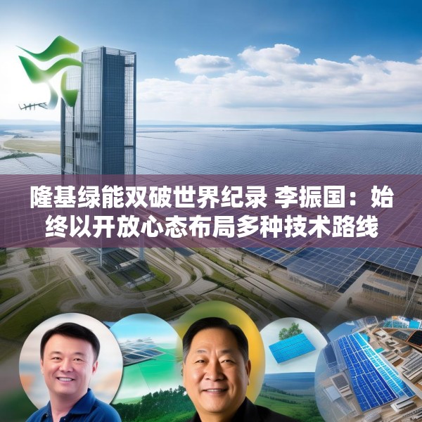隆基绿能双破世界纪录 李振国：始终以开放心态布局多种技术路线