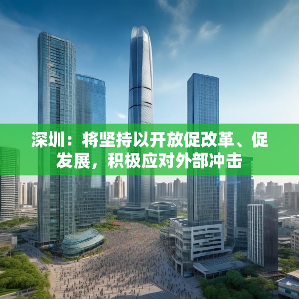 深圳：将坚持以开放促改革、促发展，积极应对外部冲击