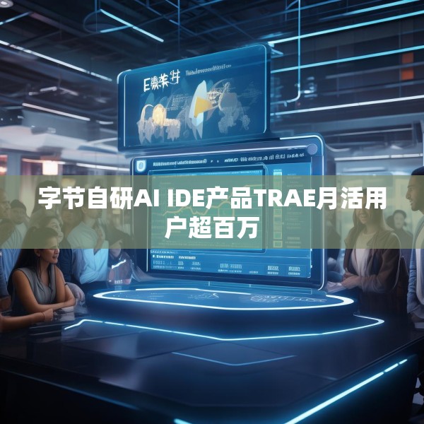 字节自研AI IDE产品TRAE月活用户超百万
