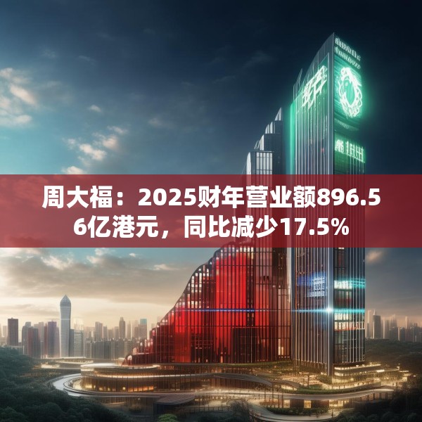 周大福：2025财年营业额896.56亿港元，同比减少17.5%
