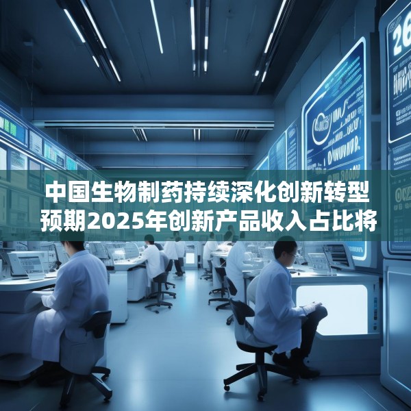 中国生物制药持续深化创新转型 预期2025年创新产品收入占比将突破50%