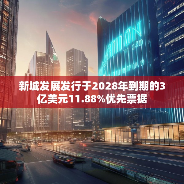 新城发展发行于2028年到期的3亿美元11.88%优先票据