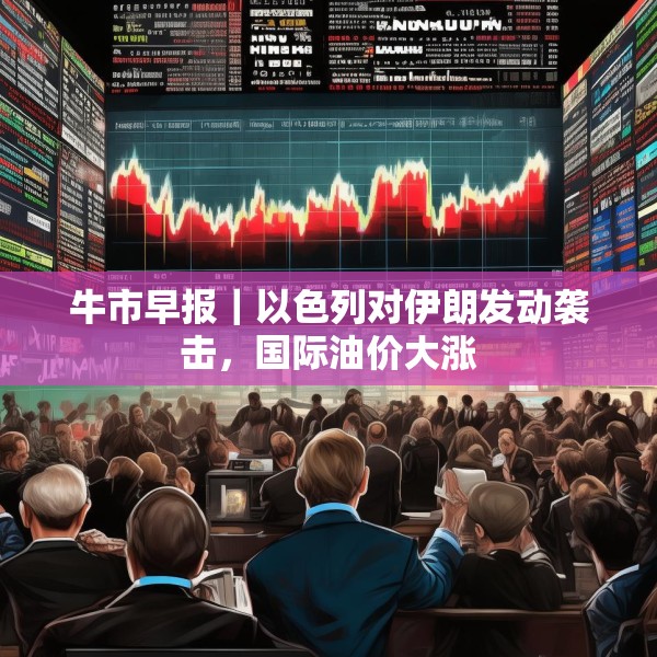 牛市早报｜以色列对伊朗发动袭击，国际油价大涨