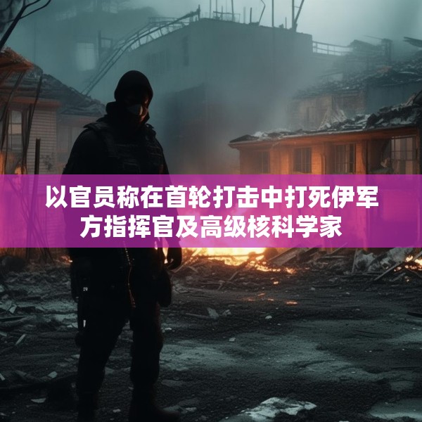 以官员称在首轮打击中打死伊军方指挥官及高级核科学家