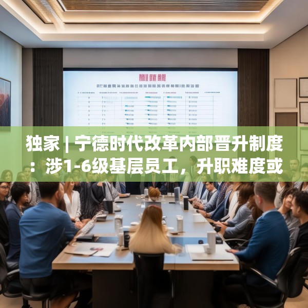 独家 | 宁德时代改革内部晋升制度：涉1-6级基层员工，升职难度或增大