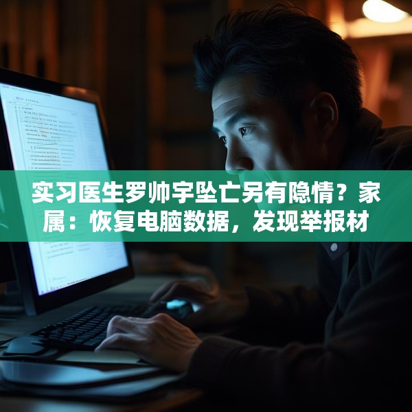 实习医生罗帅宇坠亡另有隐情？家属：恢复电脑数据，发现举报材料