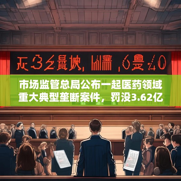 市场监管总局公布一起医药领域重大典型垄断案件，罚没3.62亿元