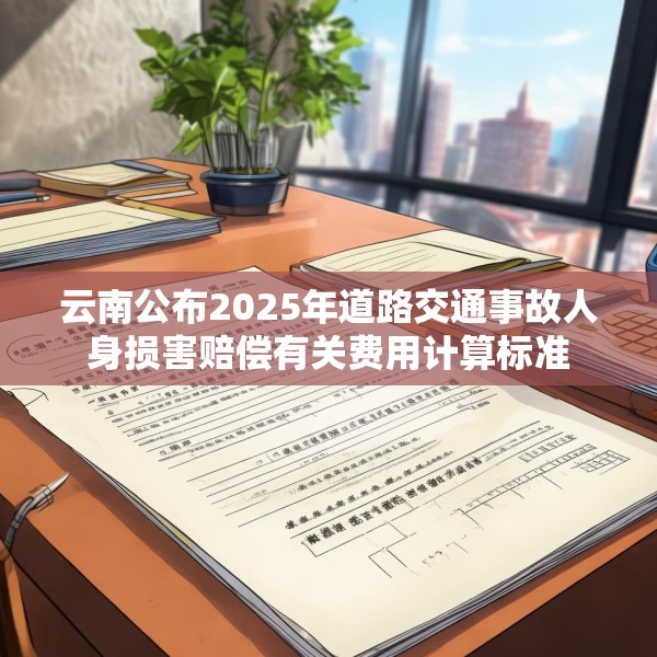 云南公布2025年道路交通事故人身损害赔偿有关费用计算标准