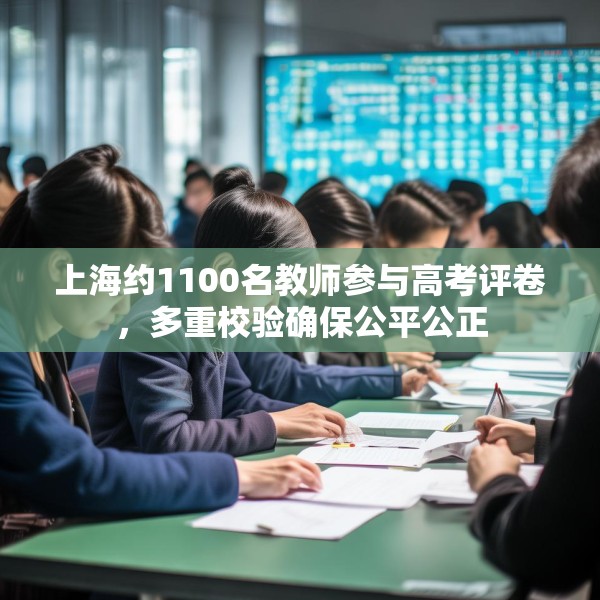 上海约1100名教师参与高考评卷，多重校验确保公平公正
