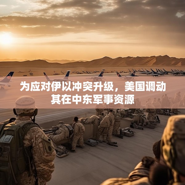 为应对伊以冲突升级，美国调动其在中东军事资源