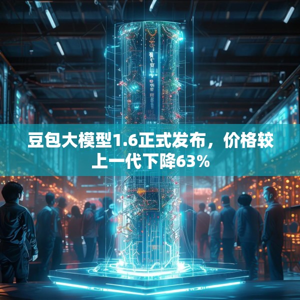 豆包大模型1.6正式发布，价格较上一代下降63%