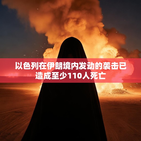 以色列在伊朗境内发动的袭击已造成至少110人死亡