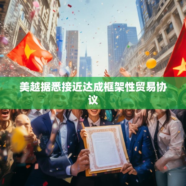 美越据悉接近达成框架性贸易协议