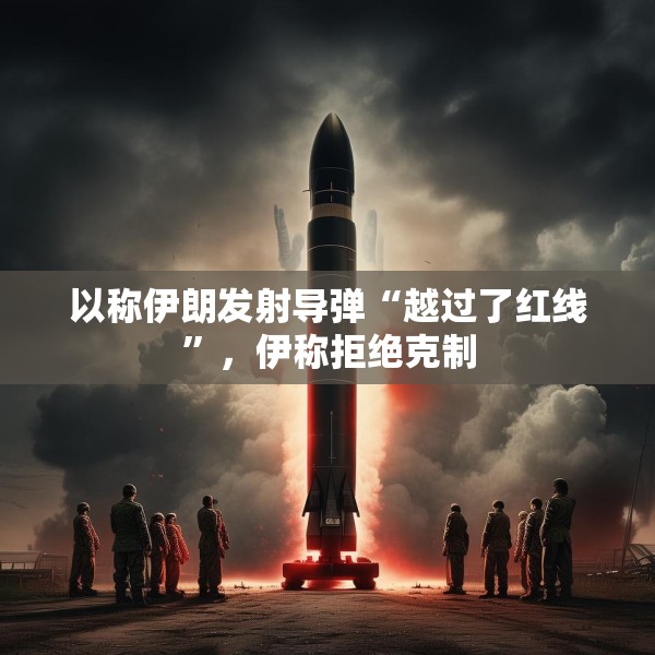 以称伊朗发射导弹“越过了红线”，伊称拒绝克制