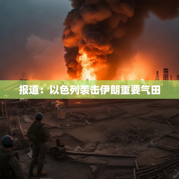 报道：以色列袭击伊朗重要气田