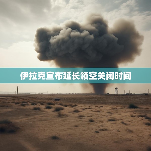 伊拉克宣布延长领空关闭时间