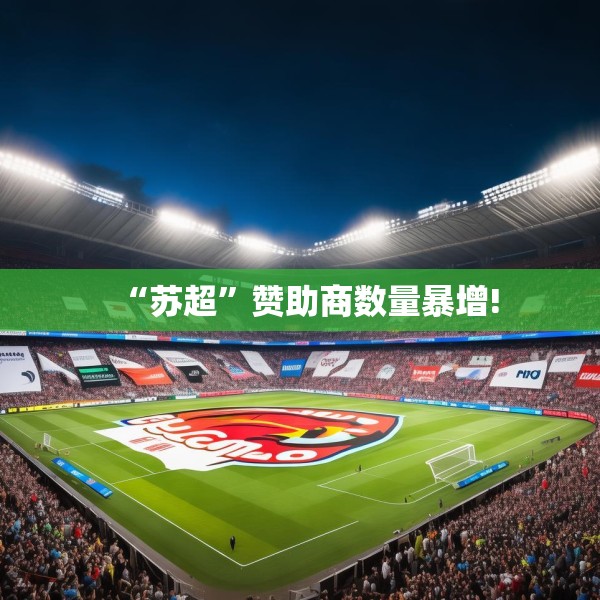 “苏超”赞助商数量暴增!