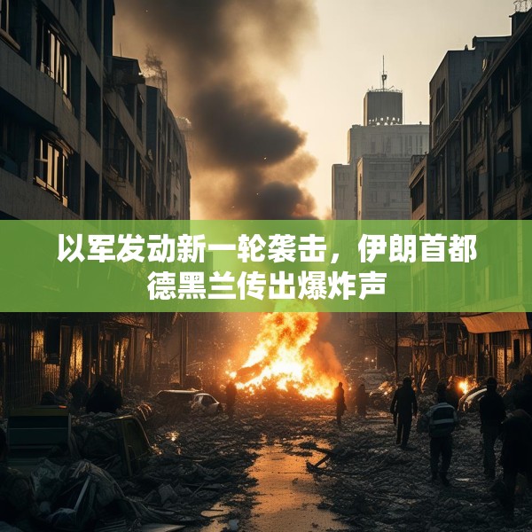 以军发动新一轮袭击，伊朗首都德黑兰传出爆炸声