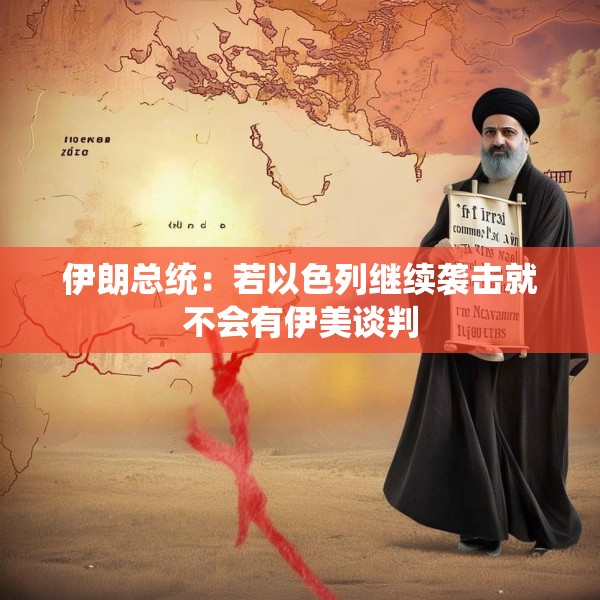 伊朗总统：若以色列继续袭击就不会有伊美谈判