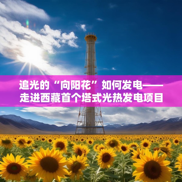 追光的“向阳花”如何发电——走进西藏首个塔式光热发电项目施工现场