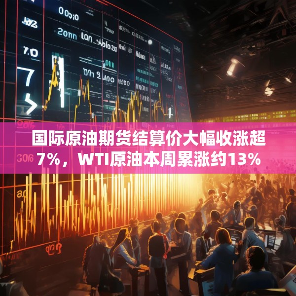 国际原油期货结算价大幅收涨超7%，WTI原油本周累涨约13%