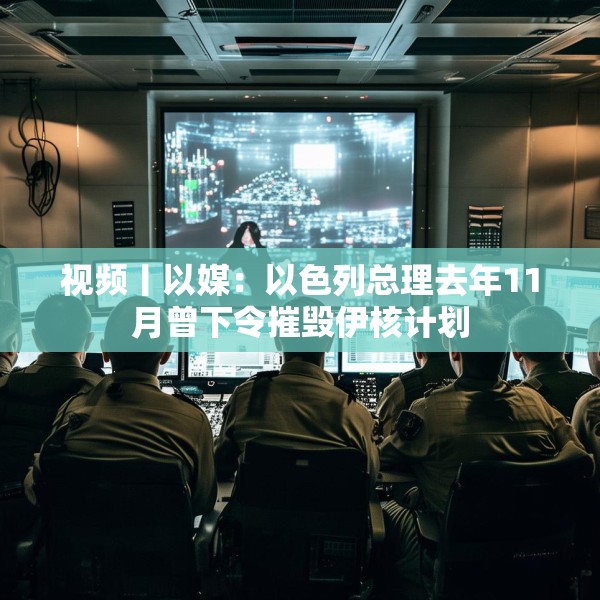 视频丨以媒：以色列总理去年11月曾下令摧毁伊核计划