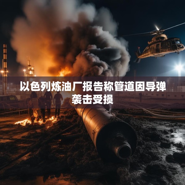 以色列炼油厂报告称管道因导弹袭击受损