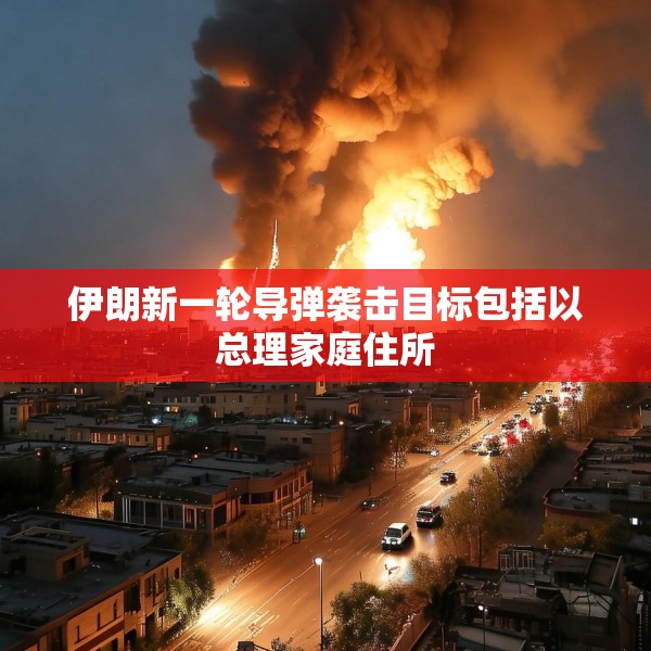 伊朗新一轮导弹袭击目标包括以总理家庭住所
