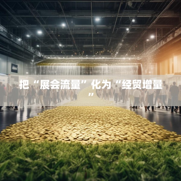 把“展会流量”化为“经贸增量”