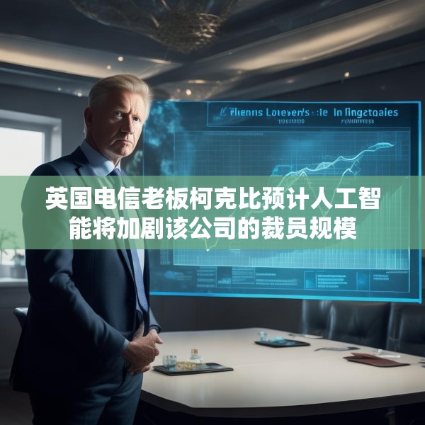 英国电信老板柯克比预计人工智能将加剧该公司的裁员规模