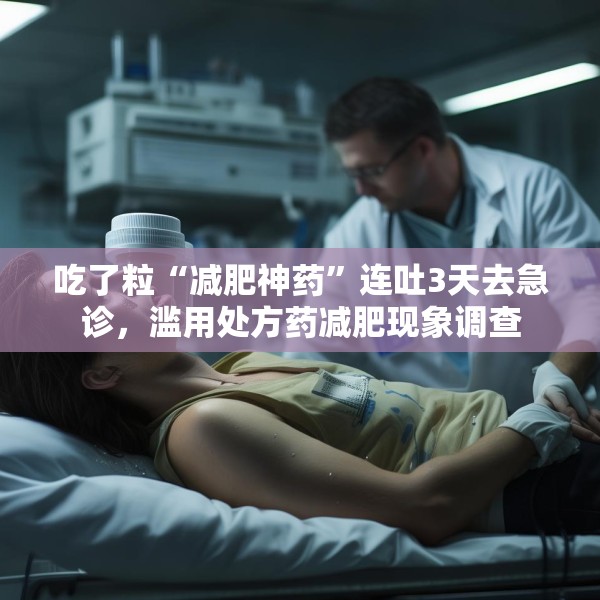 吃了粒“减肥神药”连吐3天去急诊，滥用处方药减肥现象调查