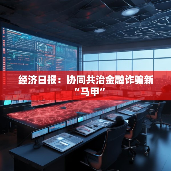 经济日报：协同共治金融诈骗新“马甲”