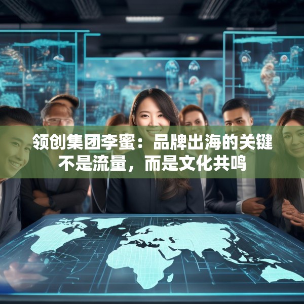 领创集团李蜜：品牌出海的关键不是流量，而是文化共鸣