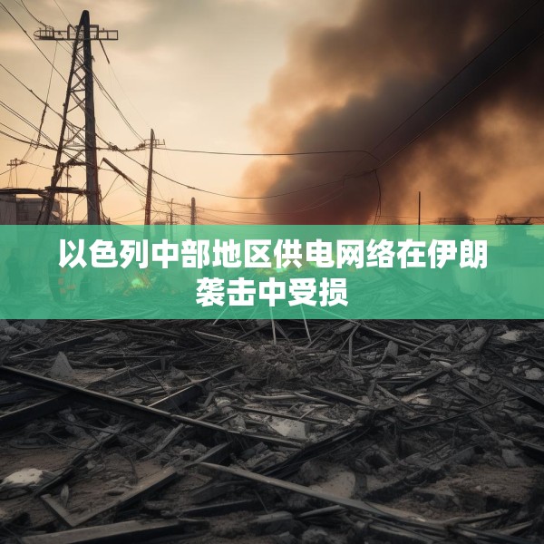 以色列中部地区供电网络在伊朗袭击中受损